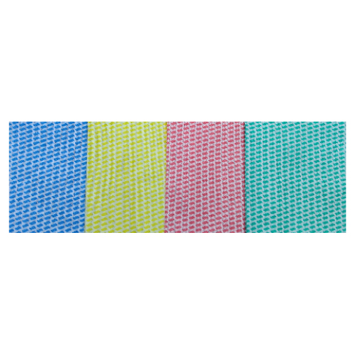 U-Wipes Non-Woven Hygiene Wipes | 4-Color System for Kitchen, Washroom & General Cleaning | Reusable & Ultra-Absorbent